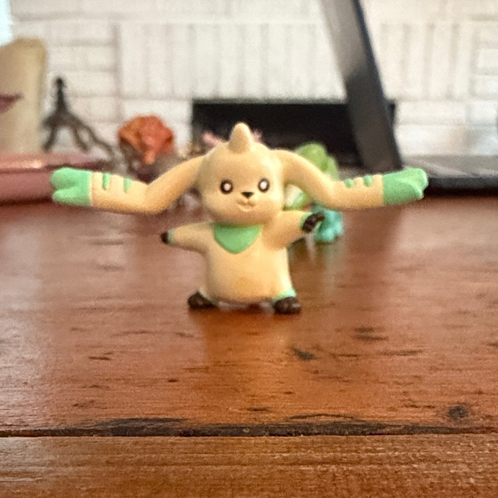 2000 Digimon Digital Monsters 1" Terriermon Mini Figure H-T Bandai